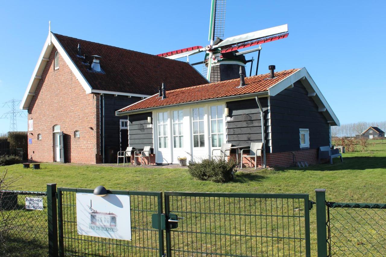 Bij Molen De Blazekop, Rustig En Landelijk Ovezande מראה חיצוני תמונה